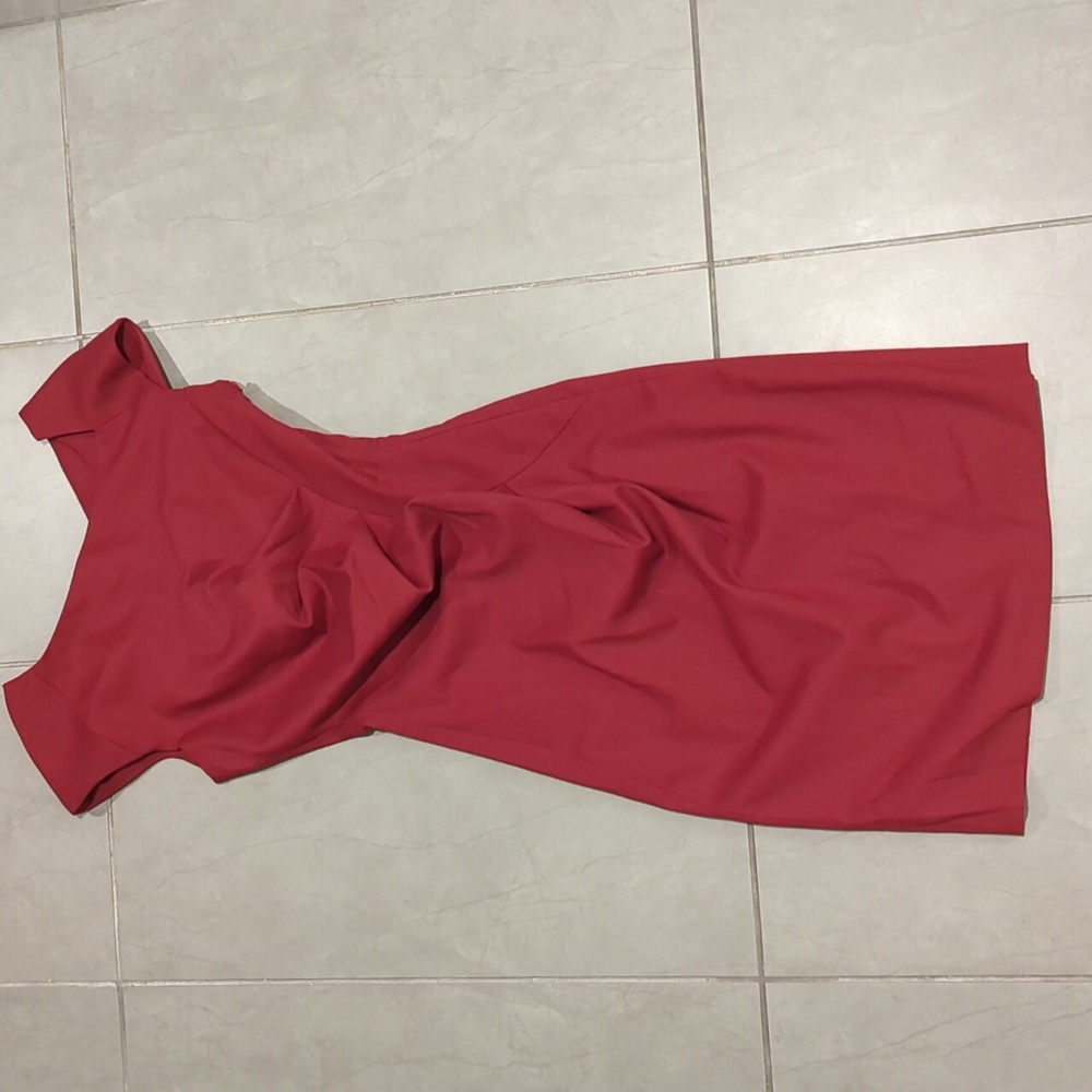 Guess Red Midi Dress